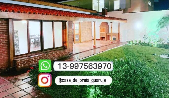 Beach House Unidade 2 - Casas De Praia Guaruja 50 Metros Do Mar Dış mekan fotoğraf
